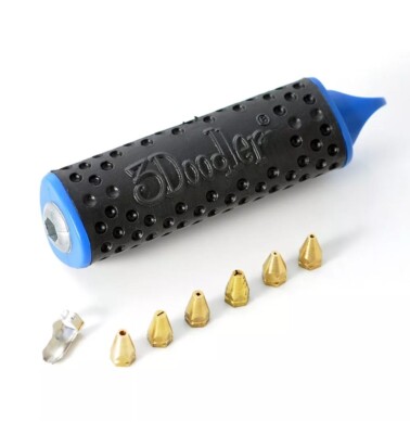 3Doodler Nozzle Set With Six Interchangeable Nozzles & Smoothing Tool. NEW**