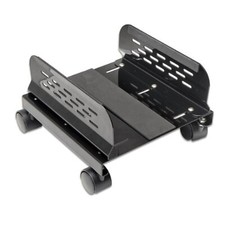 Steel PC Stand for ATX Case with Adj. Width with Caster wheels