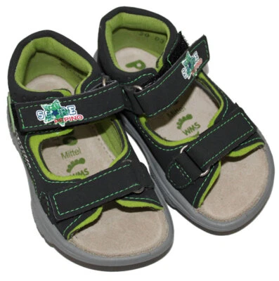 JUNGEN BABY SCHUH SANDALE RICOSTA PEPINIO  MODELL KENT ANTRAZIT GRÜN Gr. 20 NEU - Bild 1 von 4