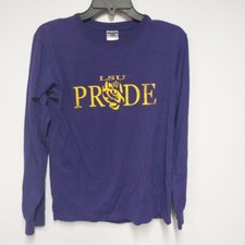LSU Tigers Hoodie Sweatshirt Stadium Brand Size S Purple Free Shipping