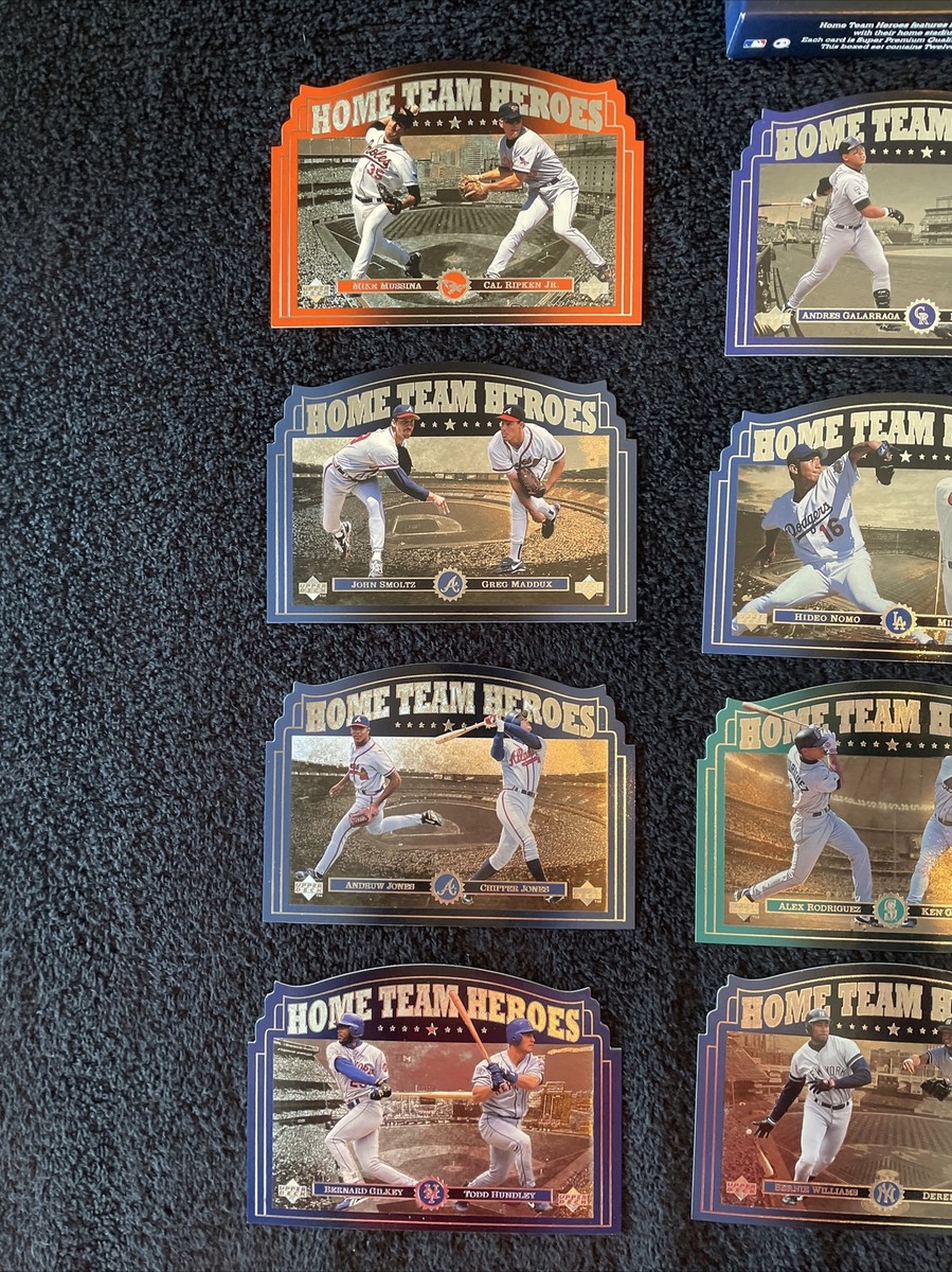 1997 Upper Deck Home Team Heroes Baseball Card Set With Box