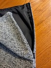 Vintage sz 12 Josephine Chaus Black & White Lined Silk & Viscose side zip Skirt  — photo 6