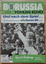 FohlenEcho - 86/87 - Borussia Mönchengladbach - Werder Bremen