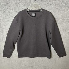 32 Degrees Heat Crew Neck Sweatshirt Size M Medium Charcoal Gray