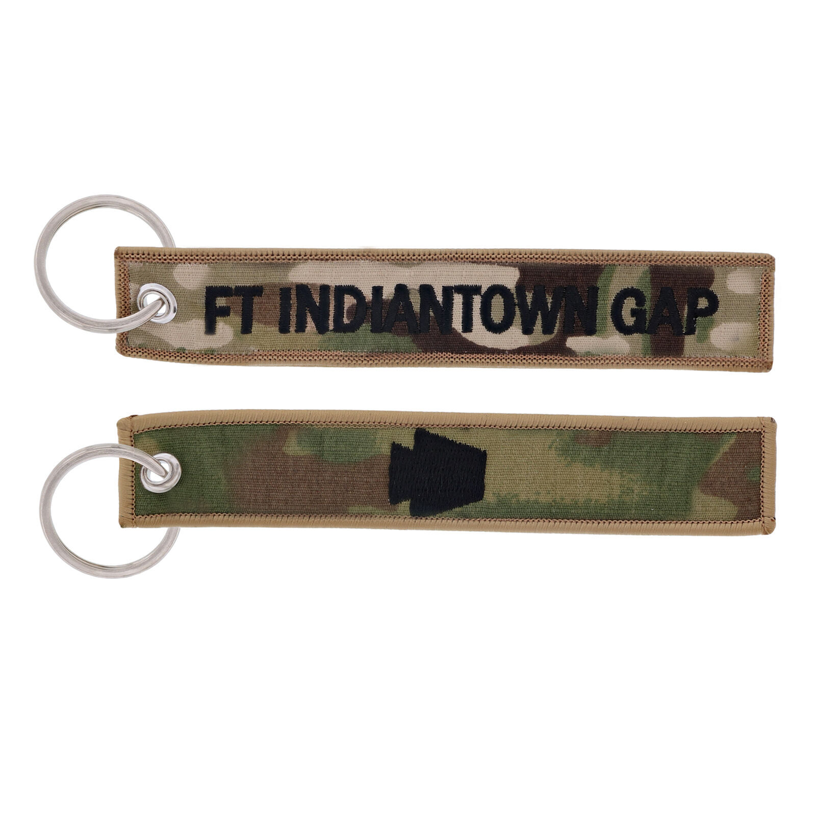 US Army Fort Indiantown Gap 28TH Name Tape Key Chain CC-1890