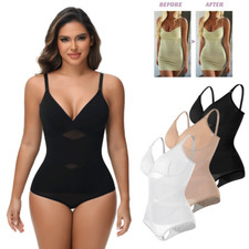 Women's Slimming Full Body Shaper Butt Lift Shapewear Belly Control Bodysuit US