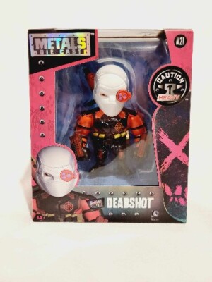 Metals Die Cast 4 Inch Deadshot M21 Suicide Squad Collectible Figure 2016 NEW