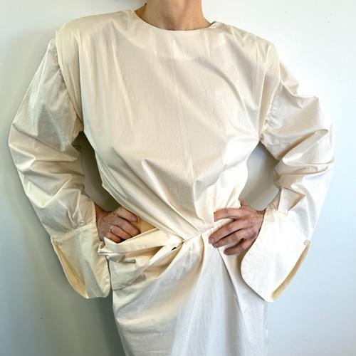 Johanna Ortiz Size 4 (8 10 Aus) Cream Off White Dreaming Of Free Town Dress - Picture 12 of 21