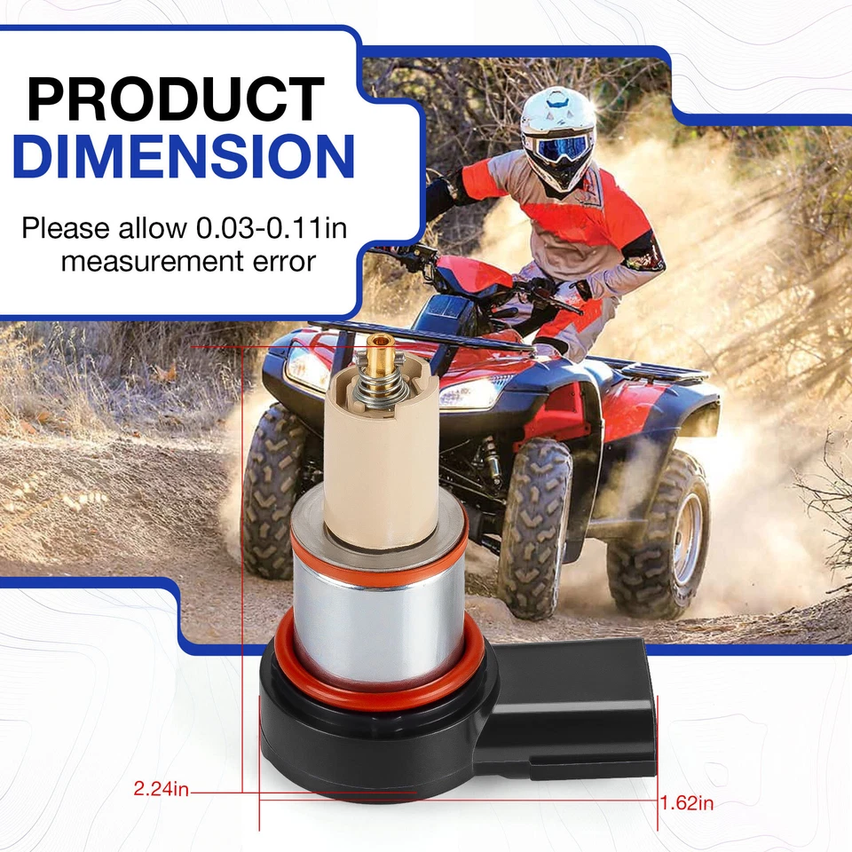 Juego de válvulas de control de aire de ralentí para Honda Rincon 680 TRX680 Pioneer 500 520 700 700-4 Foto 3 de 4