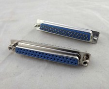 10pcs D-SUB DB37 37Pin Female DIP PCB Solder Connector Adapter 2 Rows Lock Screw