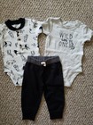 CARTER'S Boys 3 Piece Set Wild Little One Zoo Animals, Size 6 Months 3-6 Mos. — photo 1