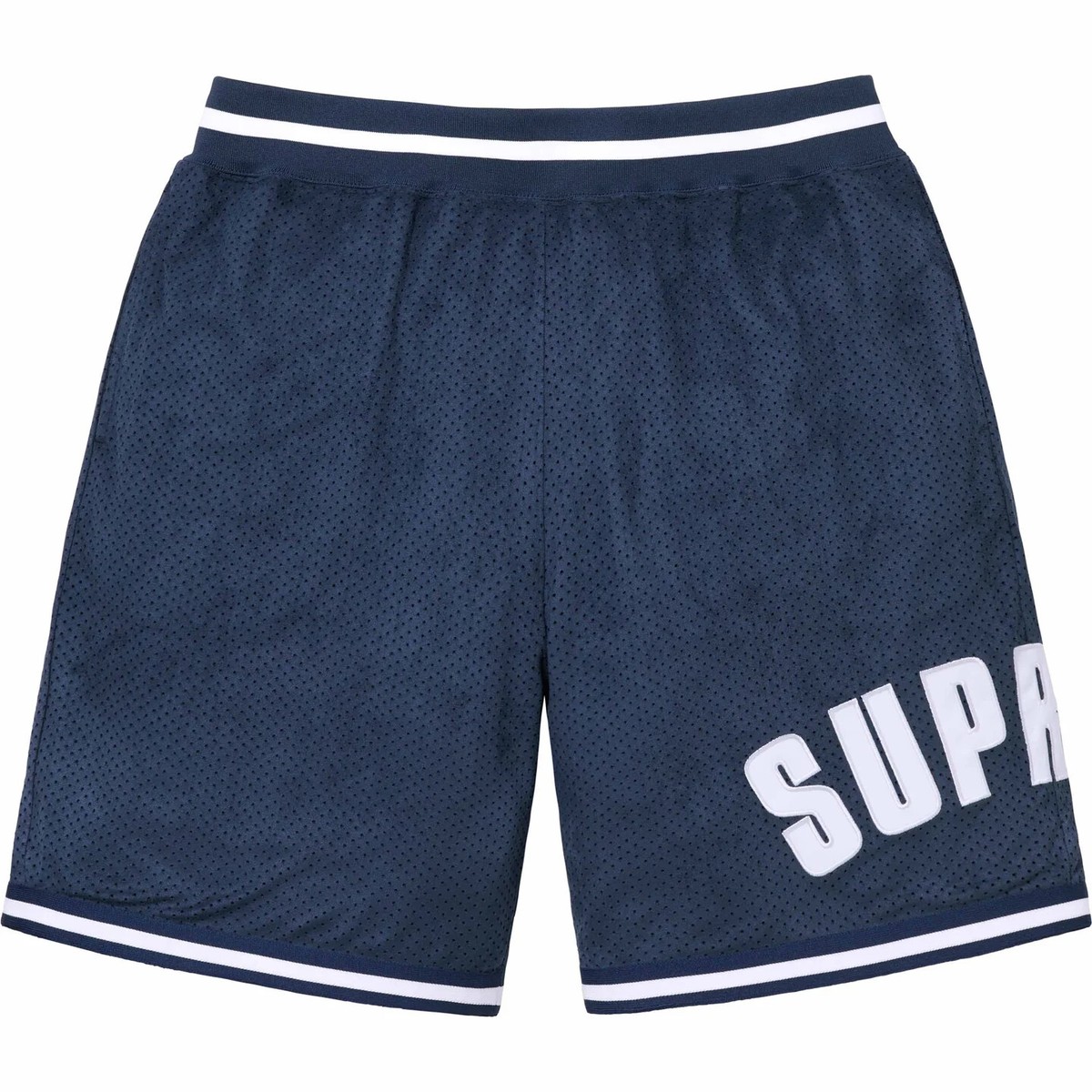 Supreme Ultrasuede Mesh Short Black Navy Gray 3colors Size S-XXL  