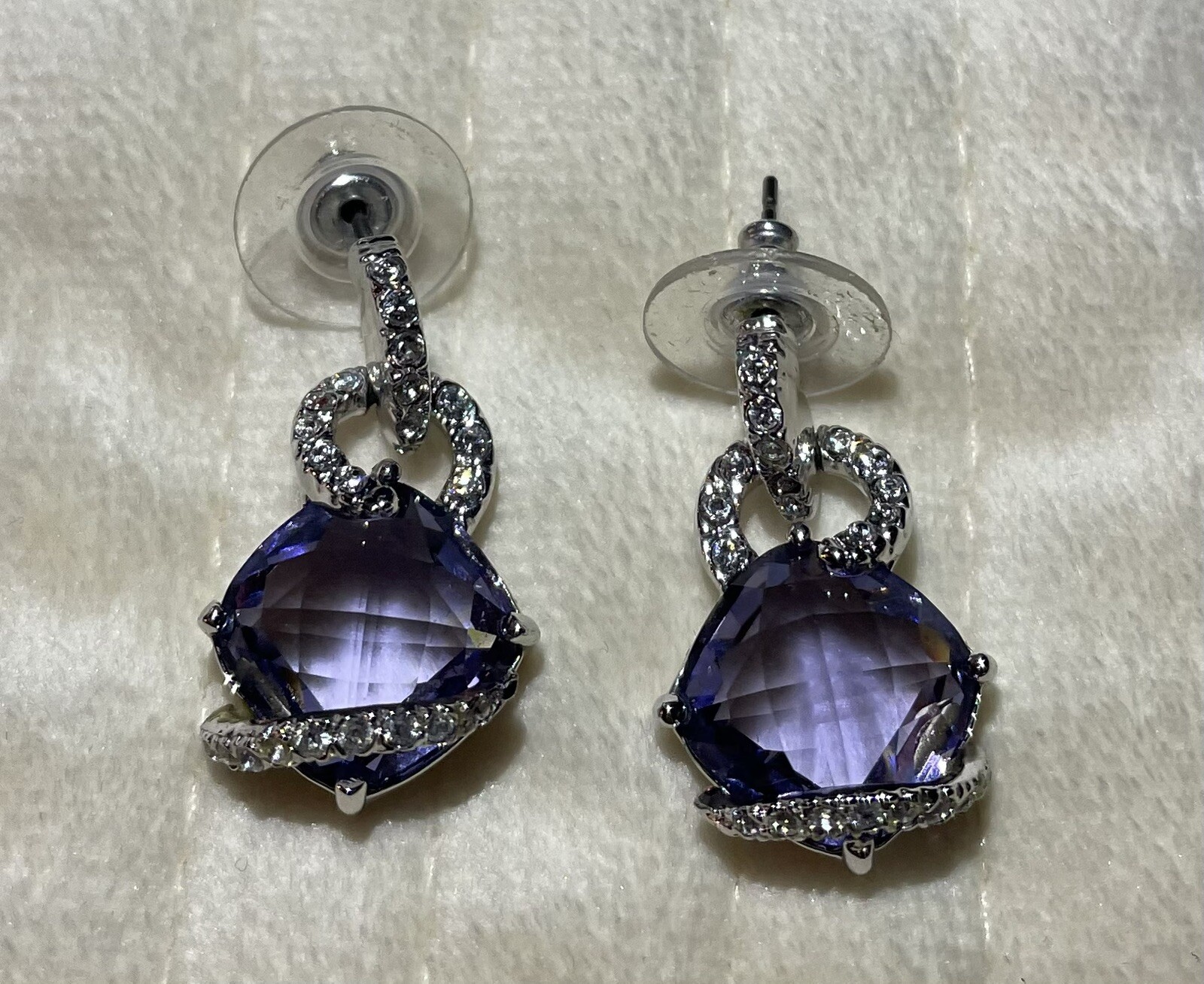 Earrings- Annaleece By Devries Made With Crystall… - image 1