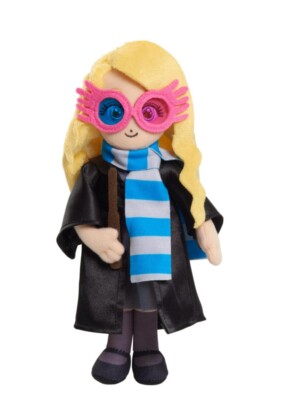 Harry Potter Luna Lovegood Plush W/Sounds 8'' Wizarding World Spell Casting. NEW