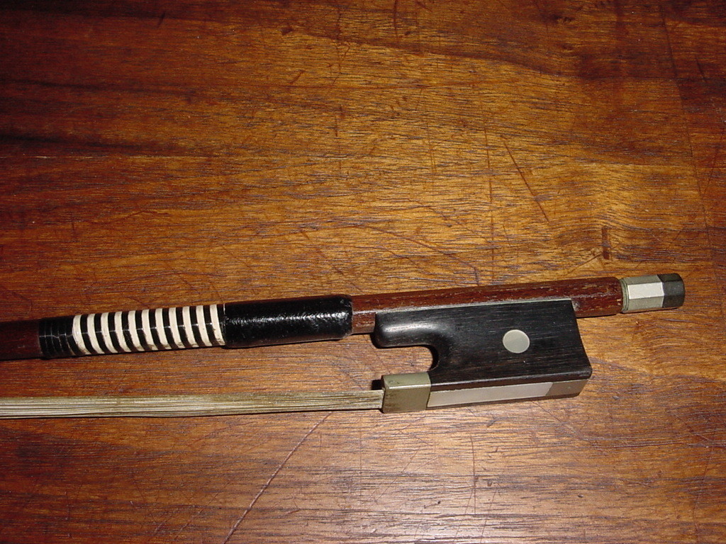弦楽器 Antique violin bow ca. 1900 ANTIQUE GERMAN VIOLIN BOW 27 1/4