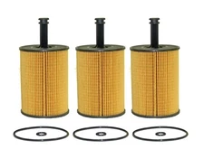 Wix Set of 3 Engine Oil Filters For A3 TT Quattro Beetle Golf Passat CC R32