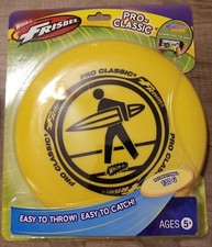 Wham-O Pro Classic Frisbee Flying Disc  130 G  Yellow Surf