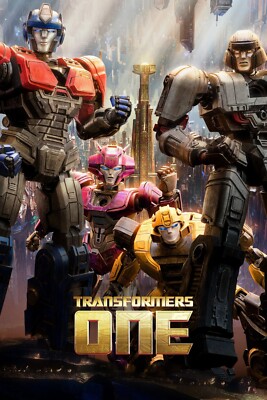Transformers One 8x12 Metal Movie Poster Sign [C] Chris Hemsworth
