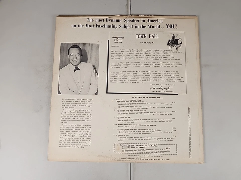 Dr. Murray Banks - Por si acaso piensas que eres normal (LP) | MB-102 | Foto 2 de 2