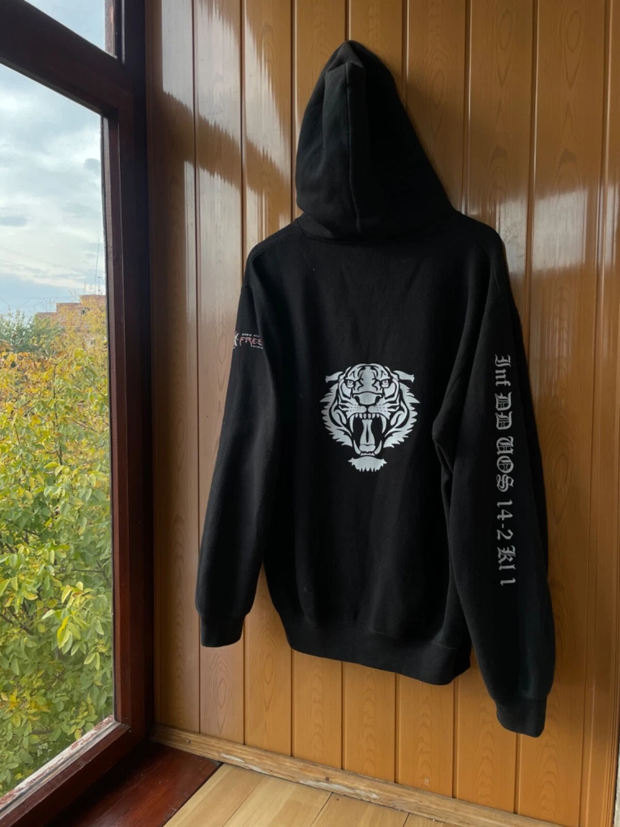 Black ed hardy hoodie hot sale