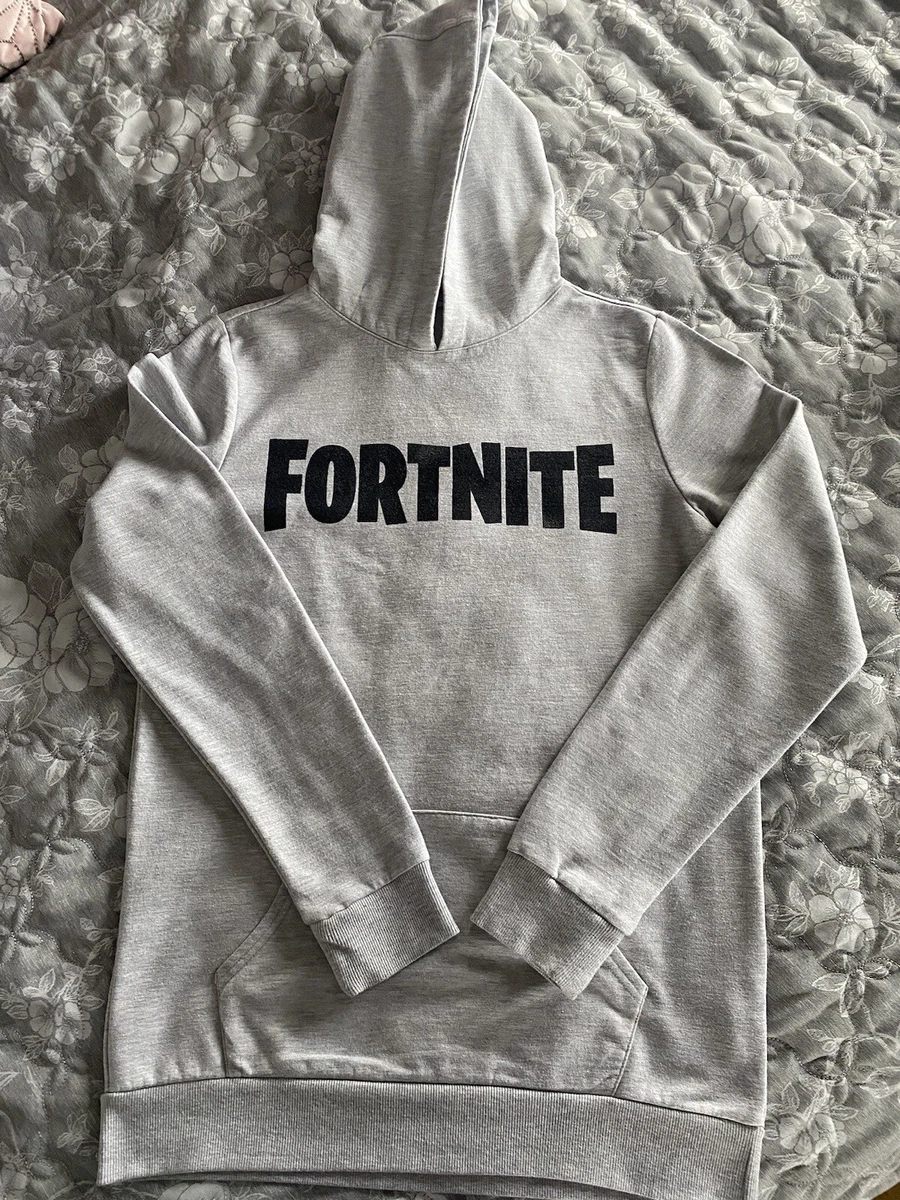 Grey fortnite hoodie cheap