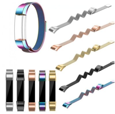 Premium Milanaise Armband für Fitbit Alta & Alta HR Edelstahl Metall verstellbar