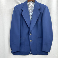 VTG Jack Nicklaus Blazer Jacket Golf Sport Coat Mens 44 R Golden Bear READ Marx