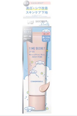 Time Secret Mineral Primer Based Sanrio Cinnamoroll Designed SPF36 PA+++ Pink