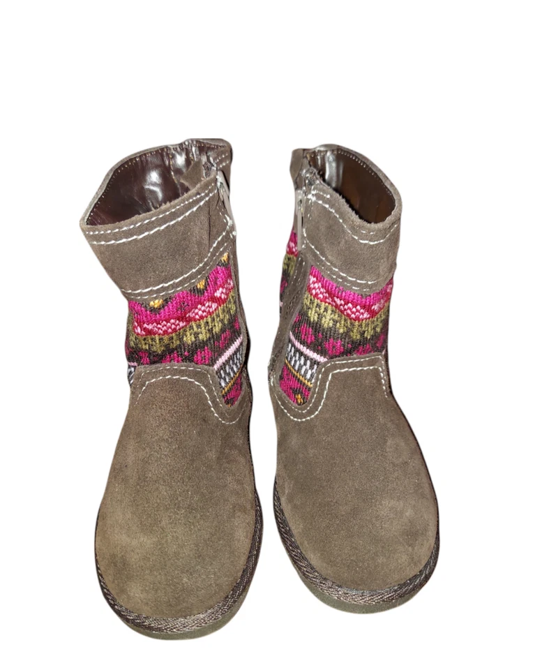 Cherokee Niño Niña Polar Botines Gamuza Zapatos Chocolate Azteca Jayla (GG) Foto 4 de 4