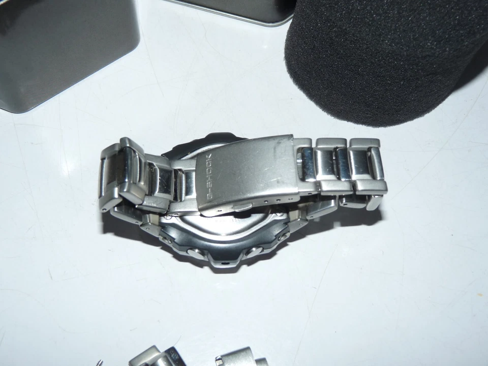 ancienne montre casio g-510d g-shock analogue digital testé ok / diamètre 4,9cm - Photo 4/4