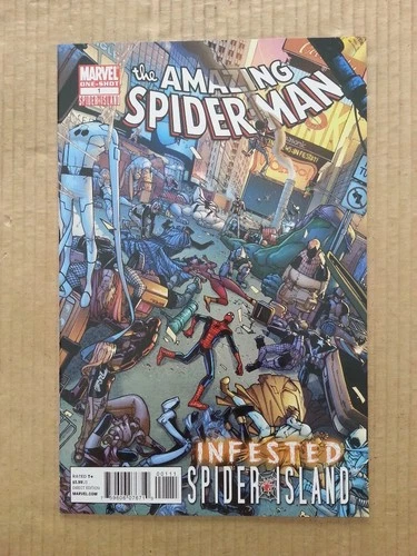 AMAZING SPIDER-MAN INFESTED #1 NM 2011 Marvel Comics  Dan Slott   Humberto Ramos