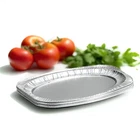 Disposable Aluminium Foil  Platter Catering Serving Party Serving Trays S M L