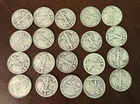 Walking Liberty Half Dollar Roll Lot Of 20 90% Silver Mixed Dates