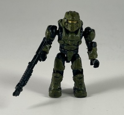 HALO Mega Bloks UNSC SPARTAN WARRIOR (Green) Night Ops Mini Figure