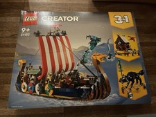 LEGO® Creator 3in1 Viking Ship and the Midgard Serpent 31132 BNIB 