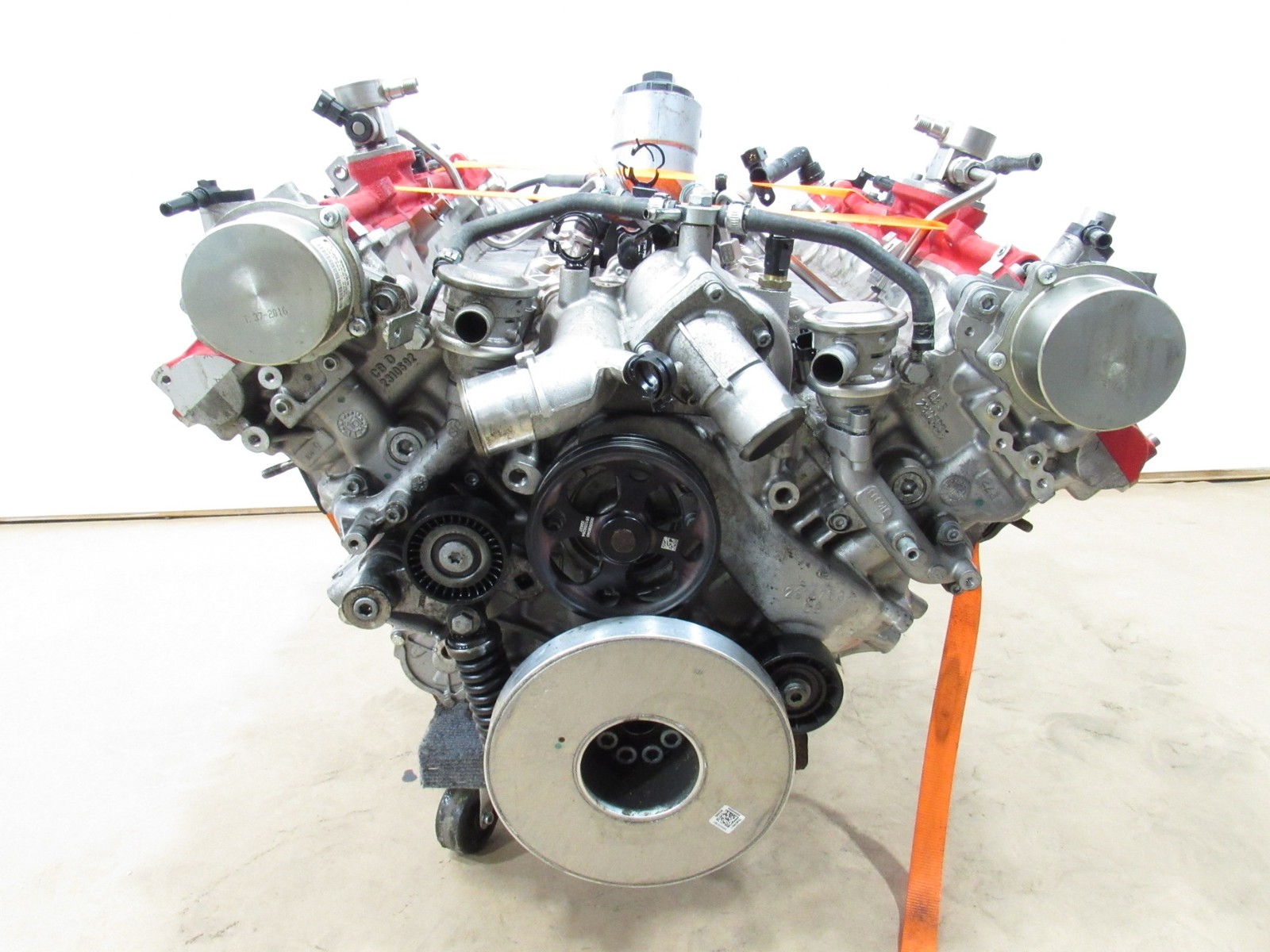 Ferrari 488 Spider 2017 3.9L Engine Motor RWD 48k ml 15-19 ;@2