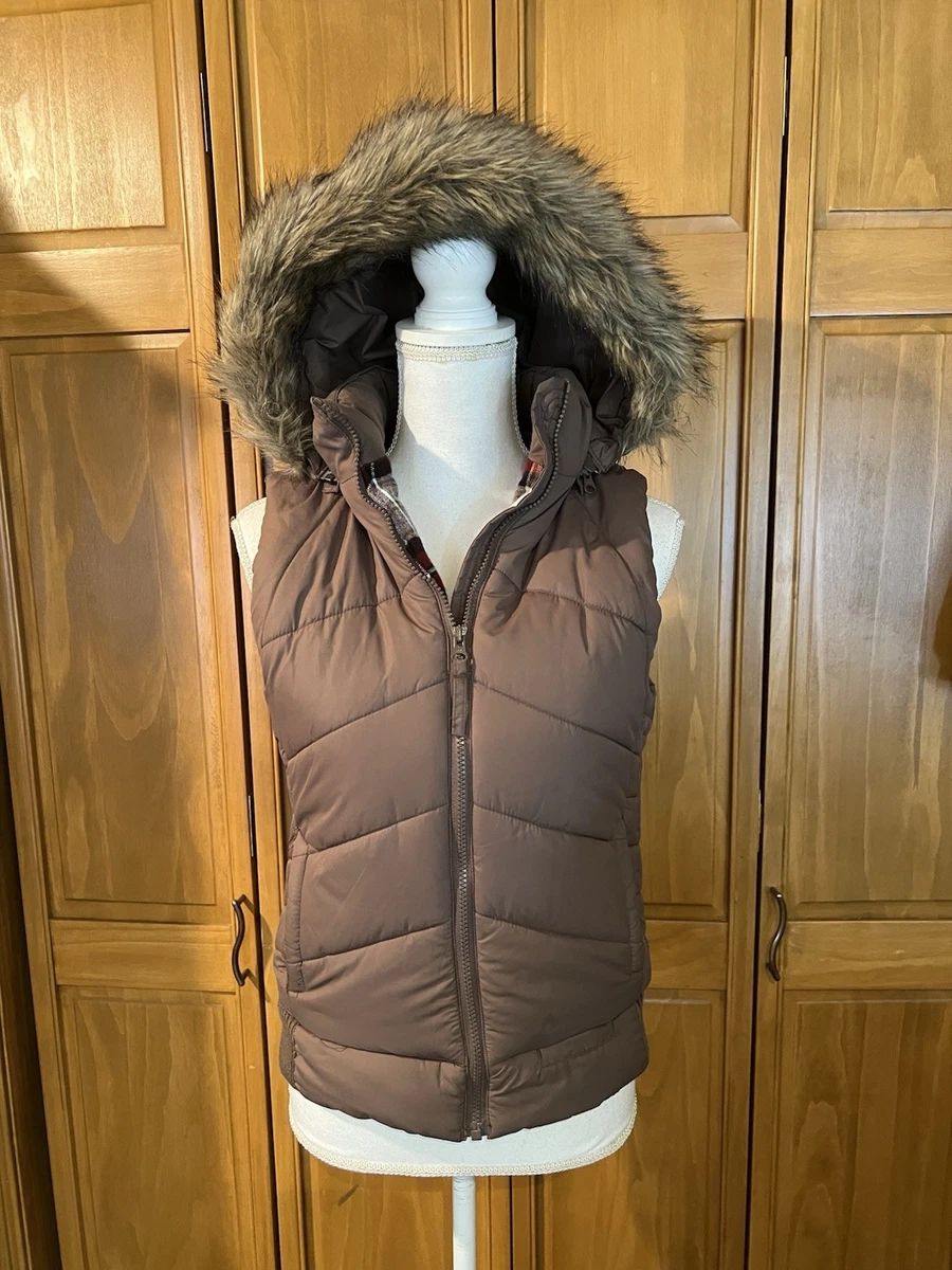 Veste à Capuche Fille Jonathan Stone - Taille 5/6 Ans, Fausse Fourrure Rouge/rose/beige, Motif Léopard, Capuche