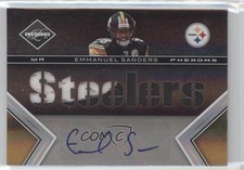 2010 Panini Limited Phenoms 38/199 Emmanuel Sanders #223 Auto a0l