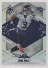 2021 Panini Phoenix Rookie Silver Caleb Farley #151 0s72