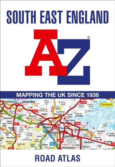 South East England A-Z Road Atlas by A-Z Maps (Paperback Book)