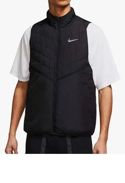 Nike THERMA-FIT Men’s Repel Running Vest Black Sz Small DD5647-010 FREE SHP $110