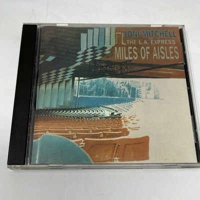 Joni Mitchell & The L.A. Express - Miles Of Aisles CD Asylum Records 7E-202 Live