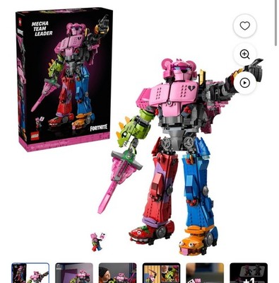 LEGO 77078 Fortnite Mecha Team Leader Building Set, 2503 Pieces, For Adults 18+