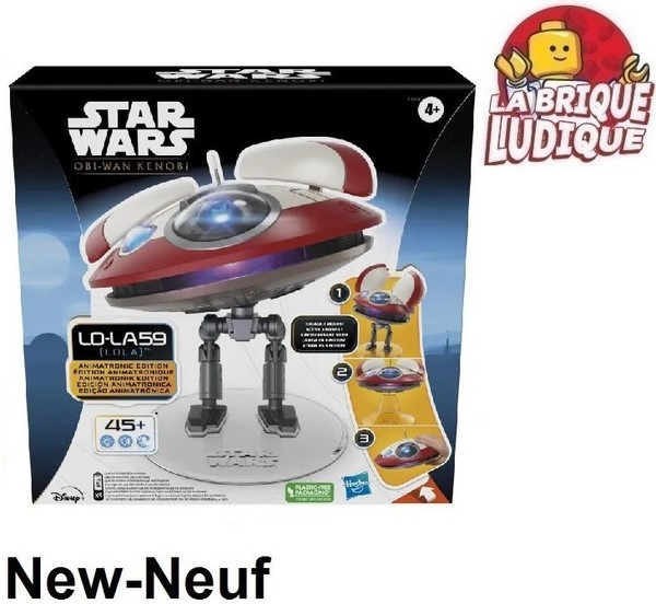 Hasbro Star Wars Obi-Wan Kenobi LO-LA59 Lola Licht Animatronik Figurine Neuf-image