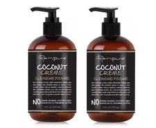 2 PACK Renpure Coconut Creme Cleansing Pudding 16oz ea NEW Discontinued HTF