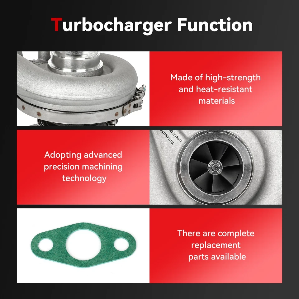 For MaxxForce 13.0L Navistar B2XG High Pressure Turbo Turbocharger 3005699C92 Foto 3 de 4