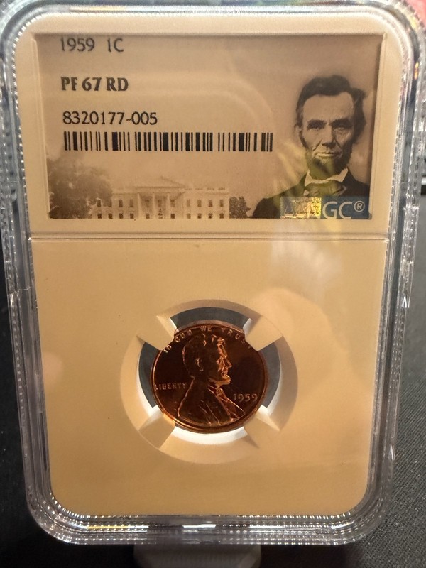 1959 1C PF67 RD NGC #3777
