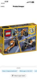 LEGO CREATOR: Sunset Street Bike (31059)