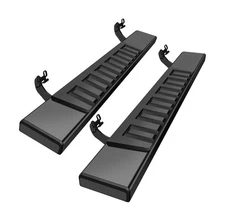 6 Inche Running Boards Compatible with 2004-2014 Ford F150 Regular Cab, Carbo...