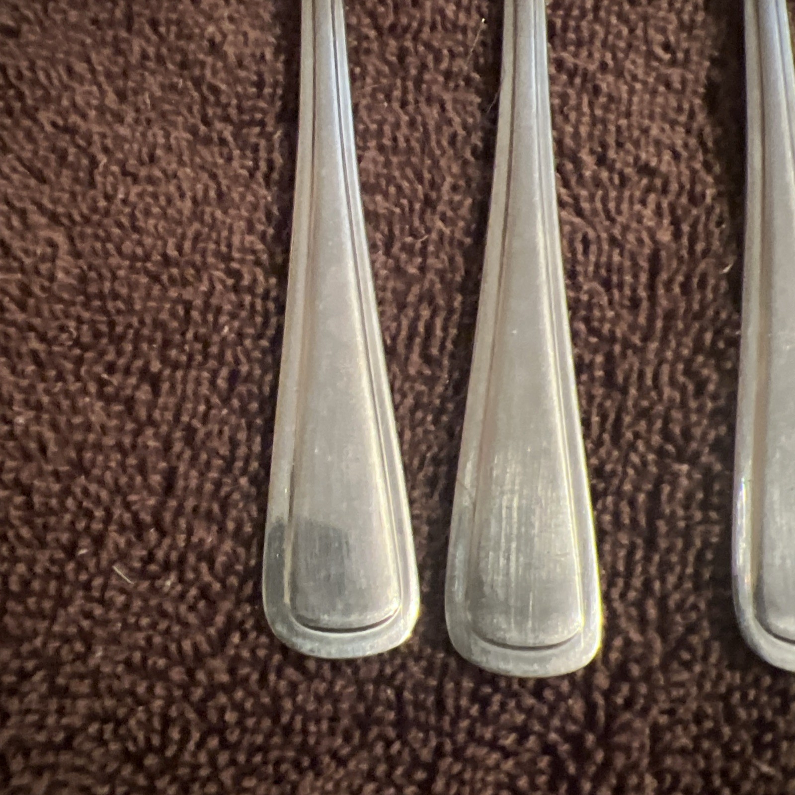 4-Berndorf Cocktail Fork 5 7/8” Vintage Rare  Korea